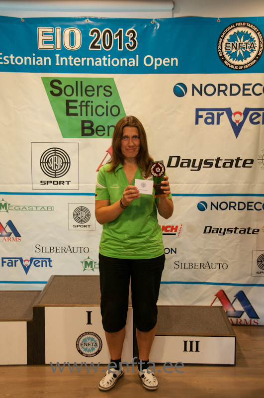 EIO 2013 Best Springer Lady - Regina Burviene LT,  73 hits of 150